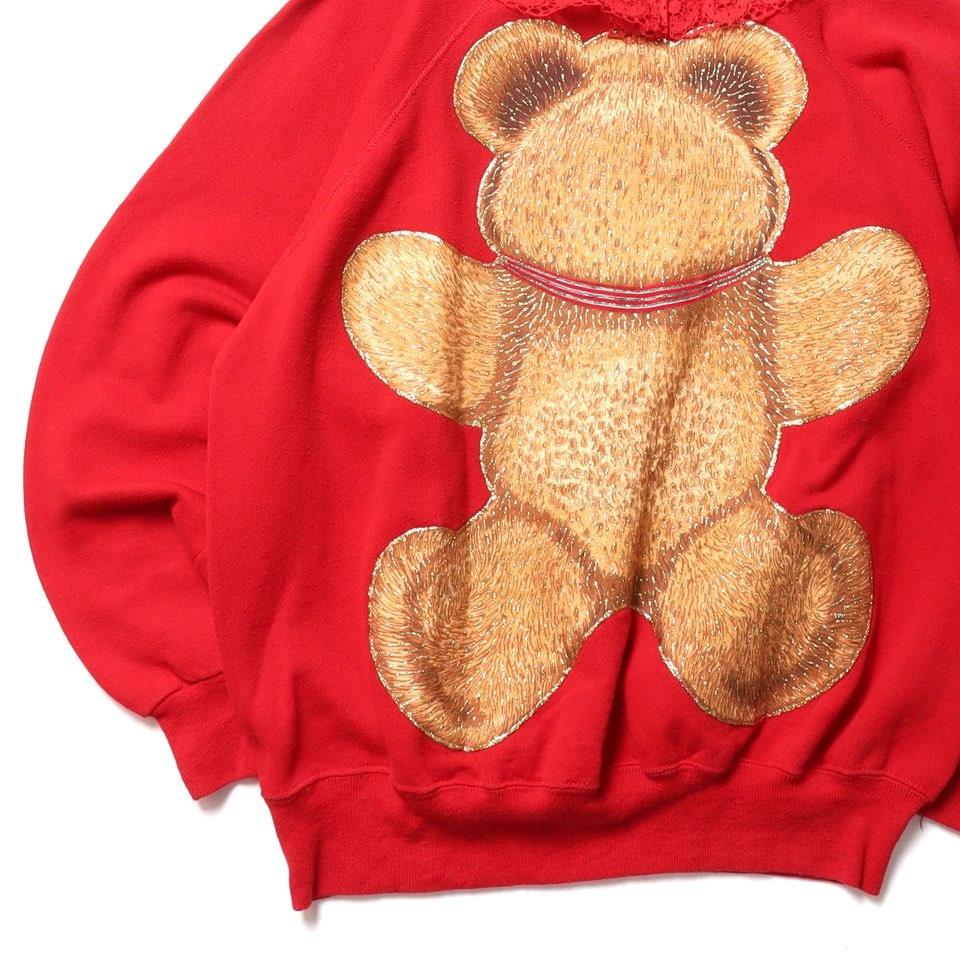 Ultra Sweats Frill Teddy Bear Sweatshirt 7