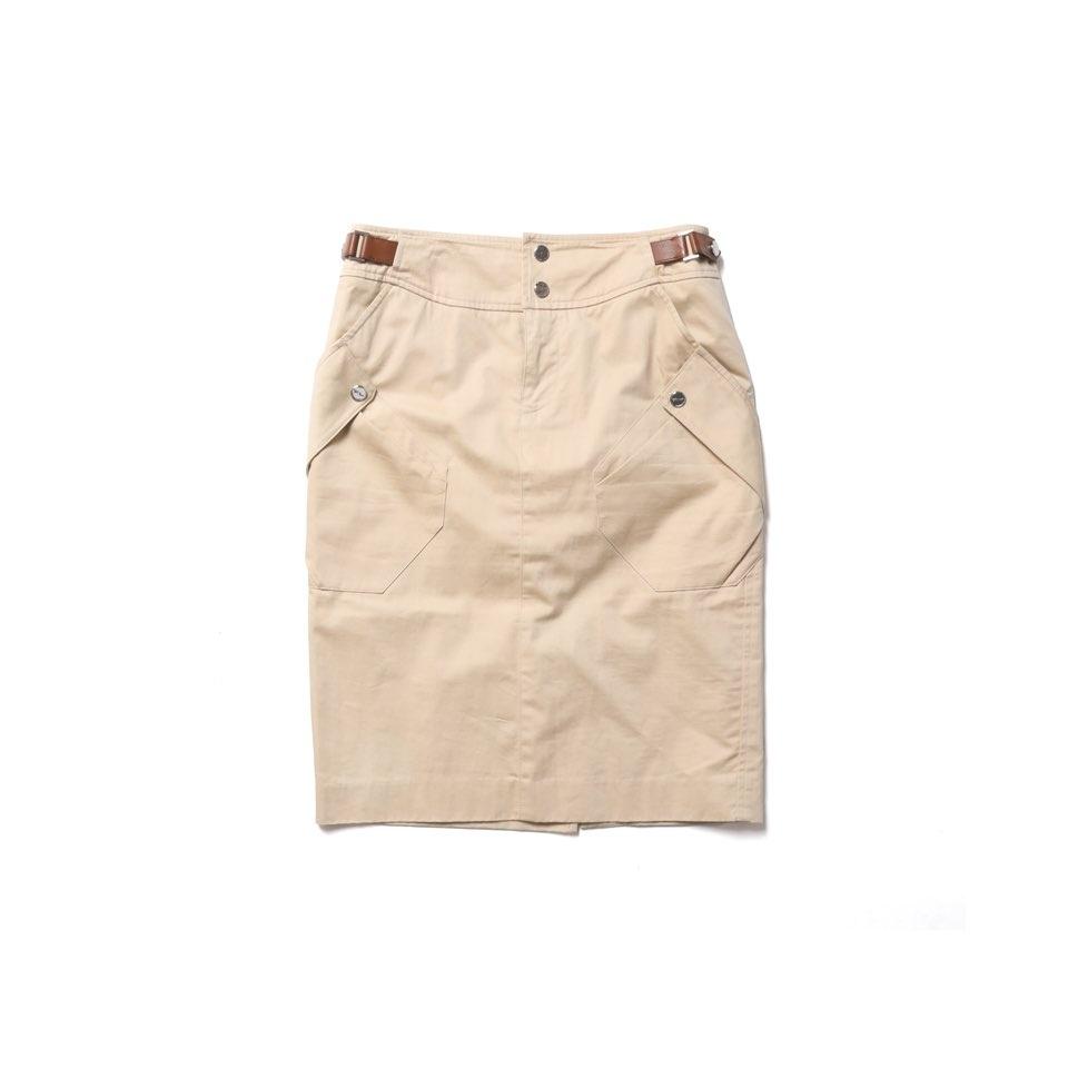 랄프로렌 Ralph Lauren Black Label Cotton Skirt 2