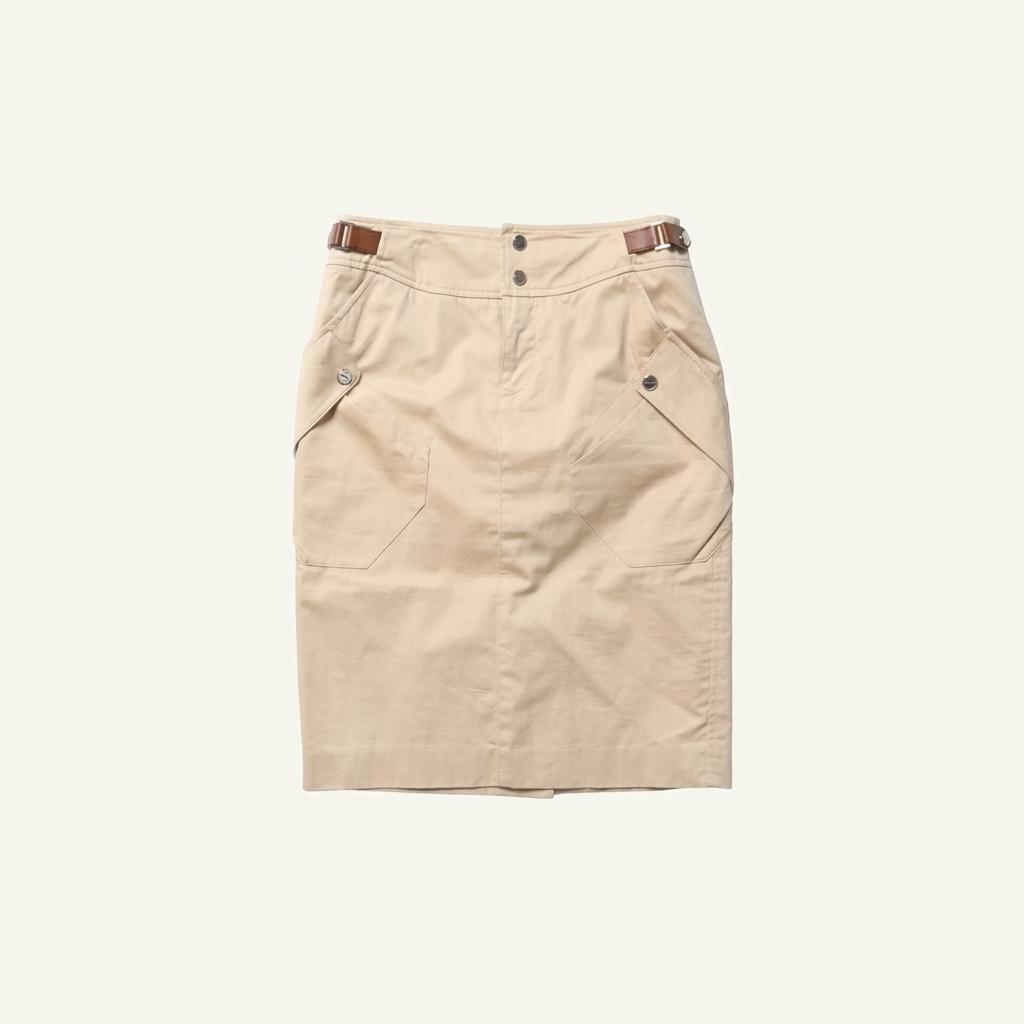 랄프로렌 Ralph Lauren Black Label Cotton Skirt 1