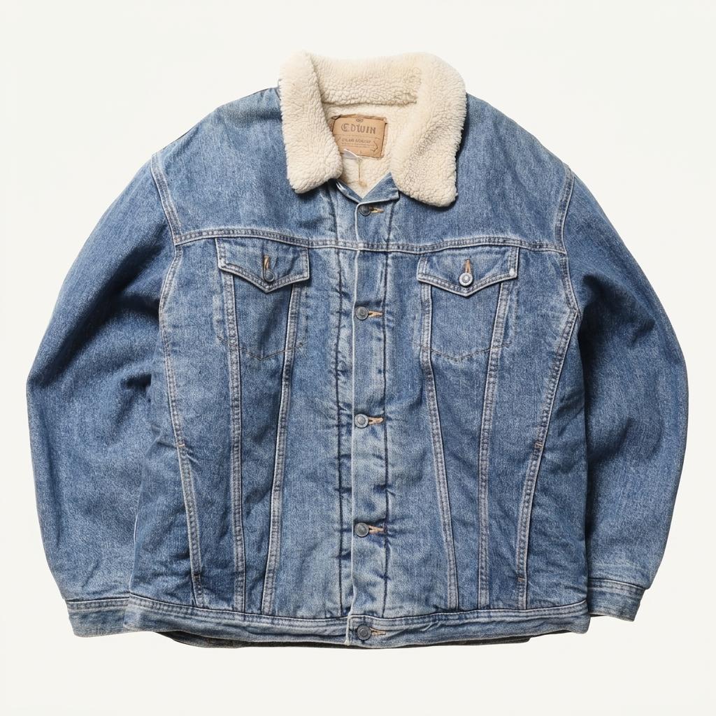 에드윈 Edwin Sherpa Denim Jacket 1