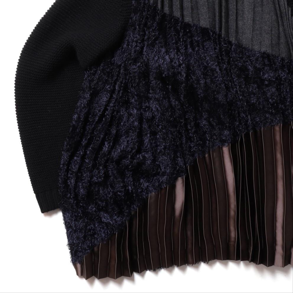 컬러 Kolor Textured Pleated Knit 7