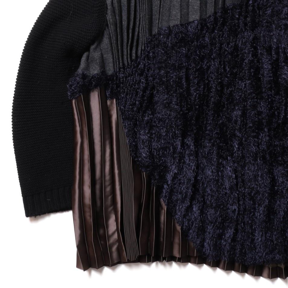컬러 Kolor Textured Pleated Knit 4