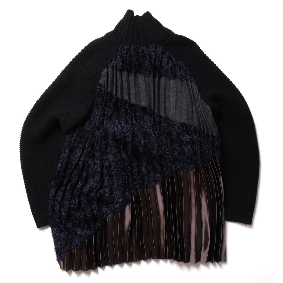 컬러 Kolor Textured Pleated Knit 5