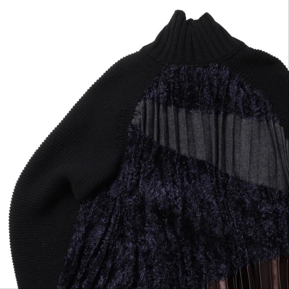 컬러 Kolor Textured Pleated Knit 6