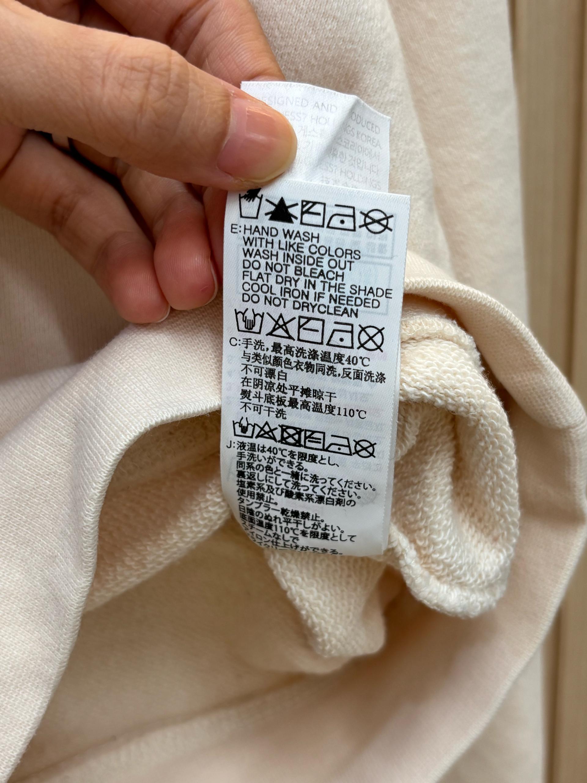게스 크롭 맨투맨 아이보리 xs 7