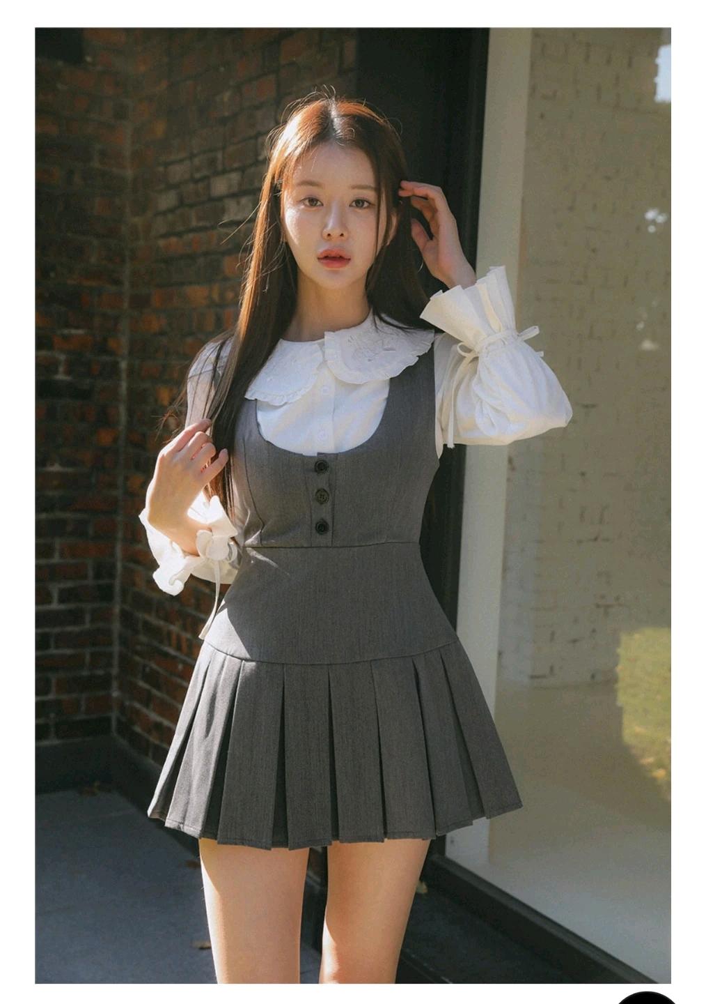 하이버넷 빅카라 블라우스 (정가 98000원) 3