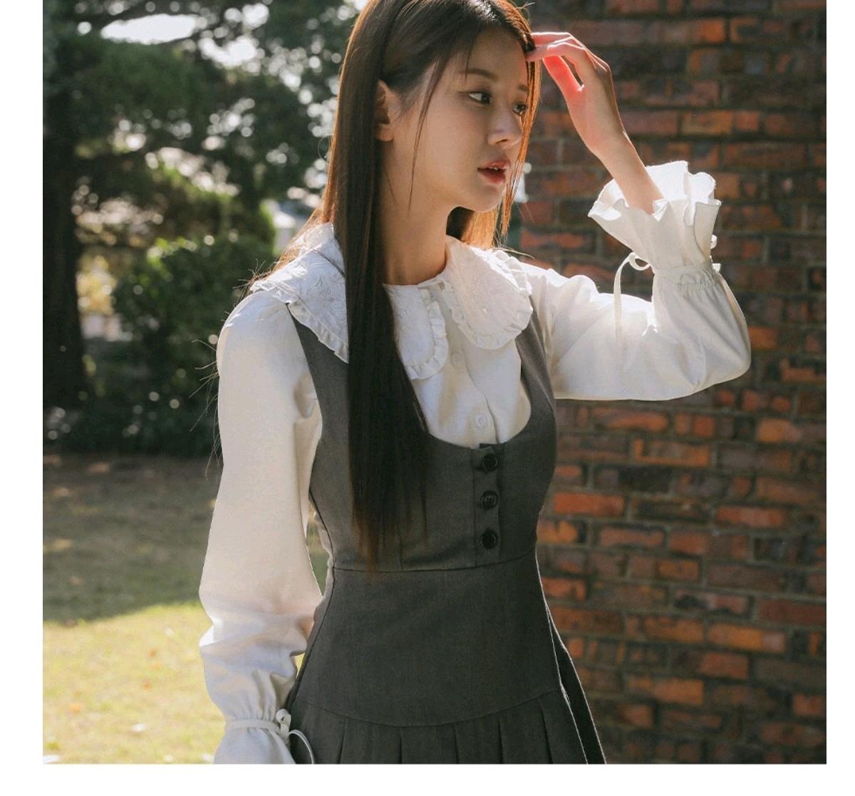 하이버넷 빅카라 블라우스 (정가 98000원) 6