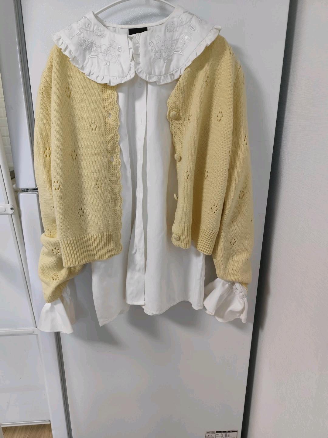 하이버넷 빅카라 블라우스 (정가 98000원) 2
