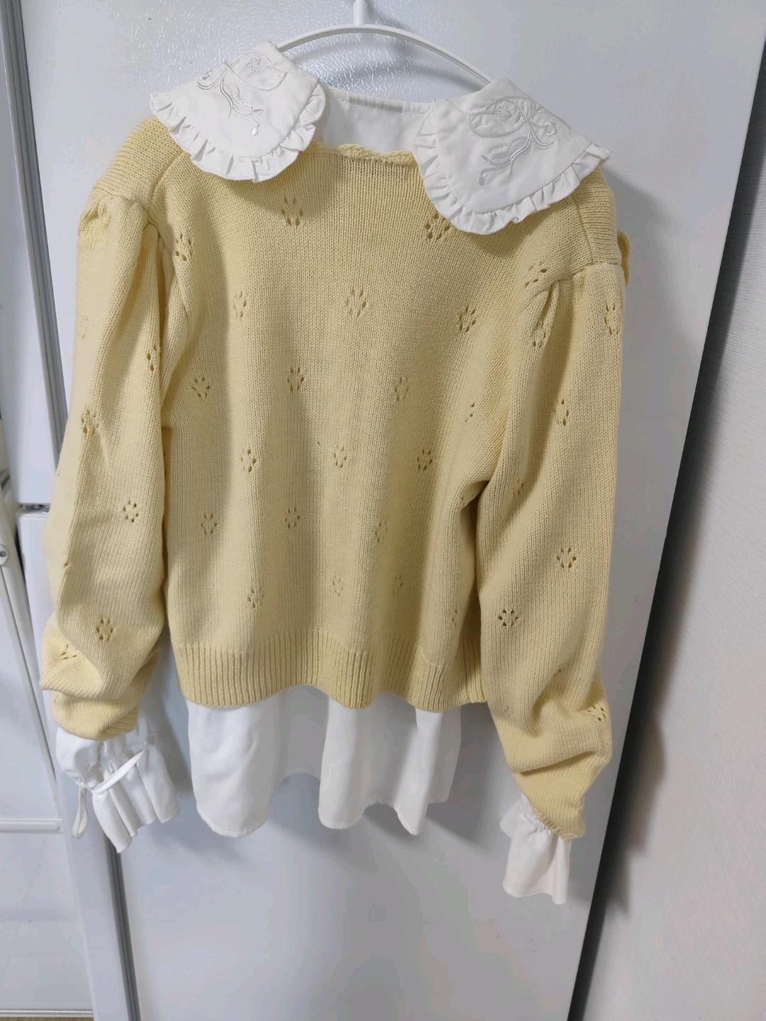 하이버넷 빅카라 블라우스 (정가 98000원) 7
