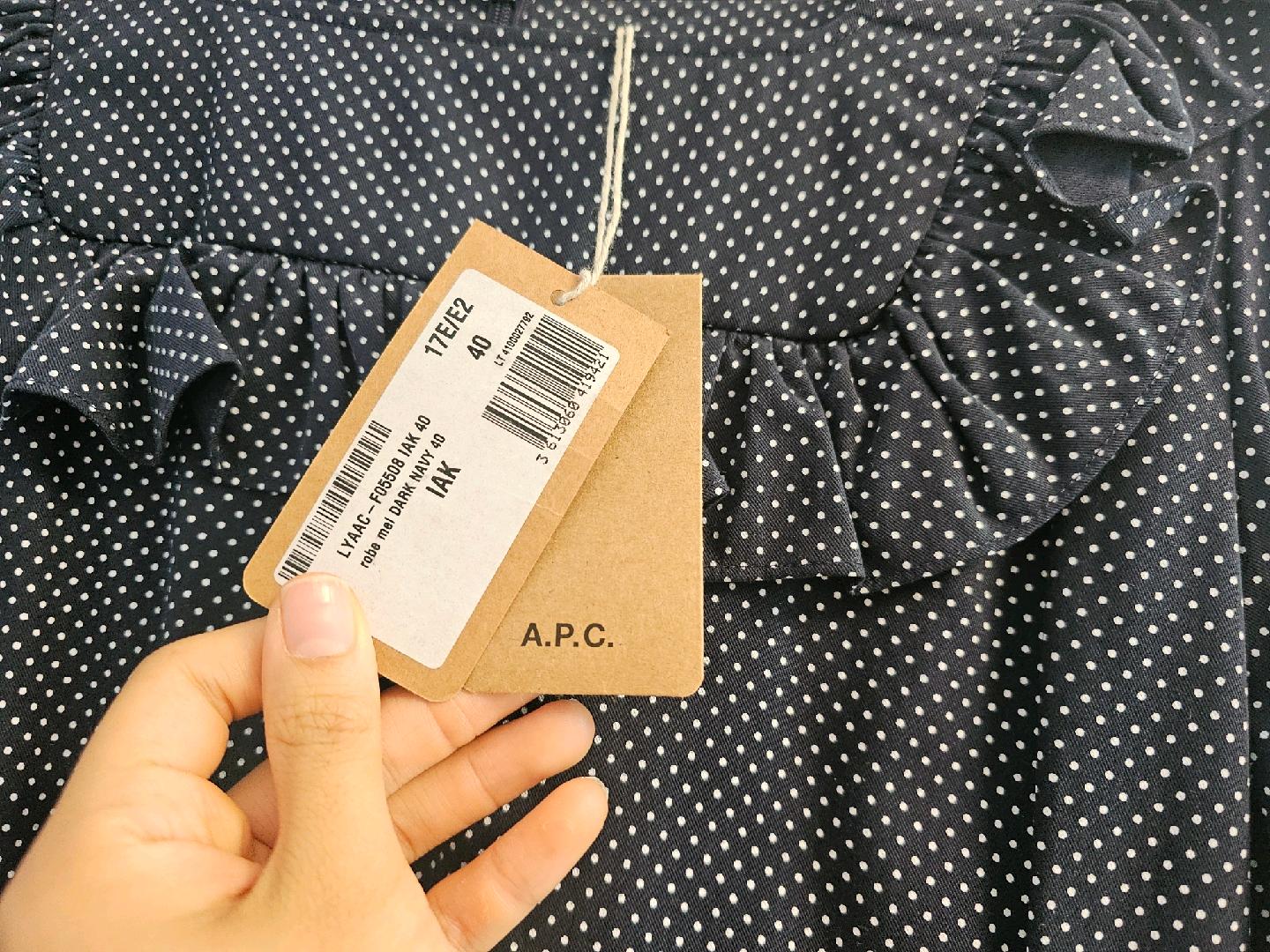 A.P.C. 로브 멜 원피스 다크네이비 40사이즈 3