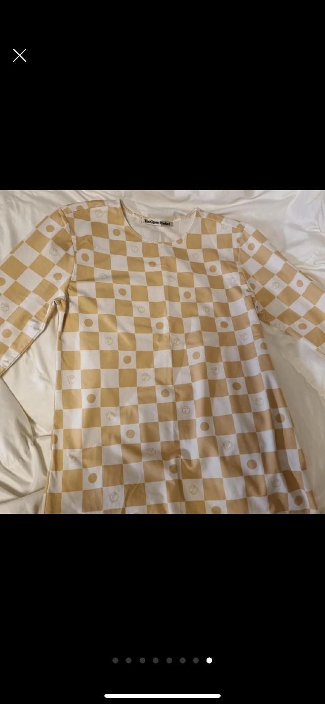 오픈와이와이 심볼 패턴 슬리브 탑 SYMBOL PATTERN STRETCH 4