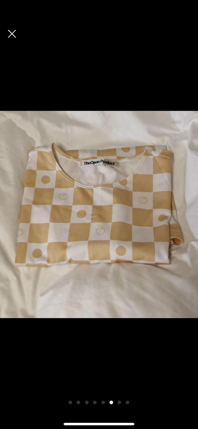오픈와이와이 심볼 패턴 슬리브 탑 SYMBOL PATTERN STRETCH 3