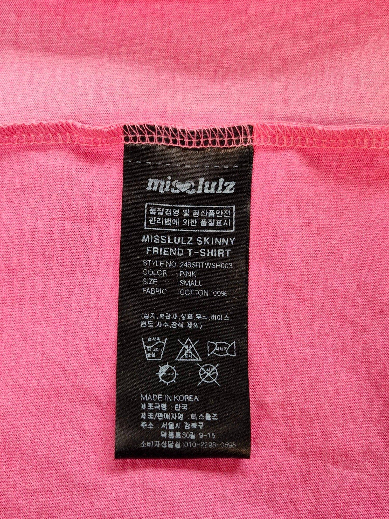 misslulz 미스룰즈 피그먼트 티셔츠 S (새상품) [A136] 5