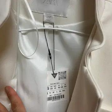 자라 화이트 자켓 xs 3