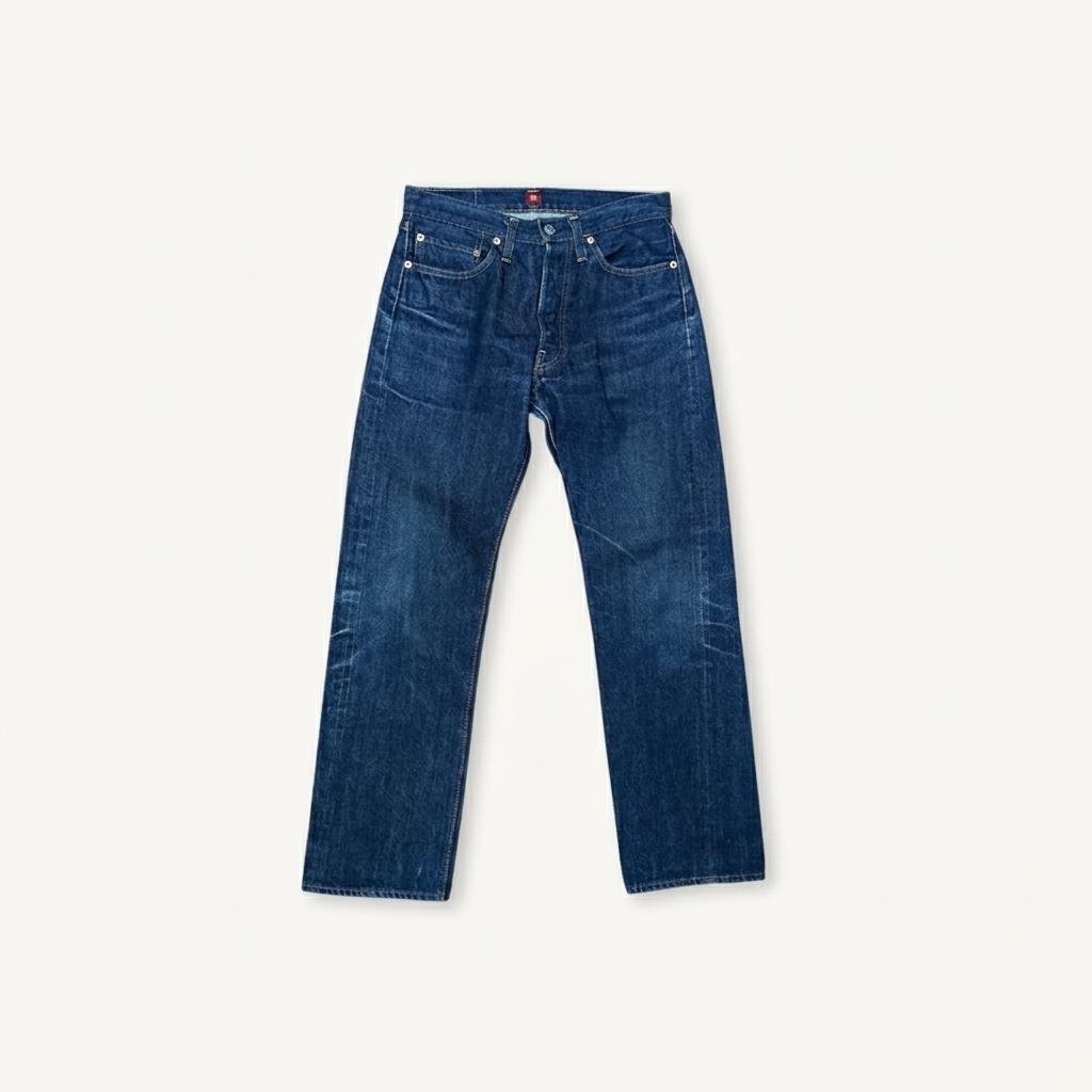 레졸루트 710 셀비지 데님 팬츠 중청 30 1