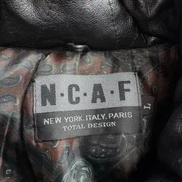 NCAF 빈티지 램스킨 카라 디테일 레더 자켓 3274 5