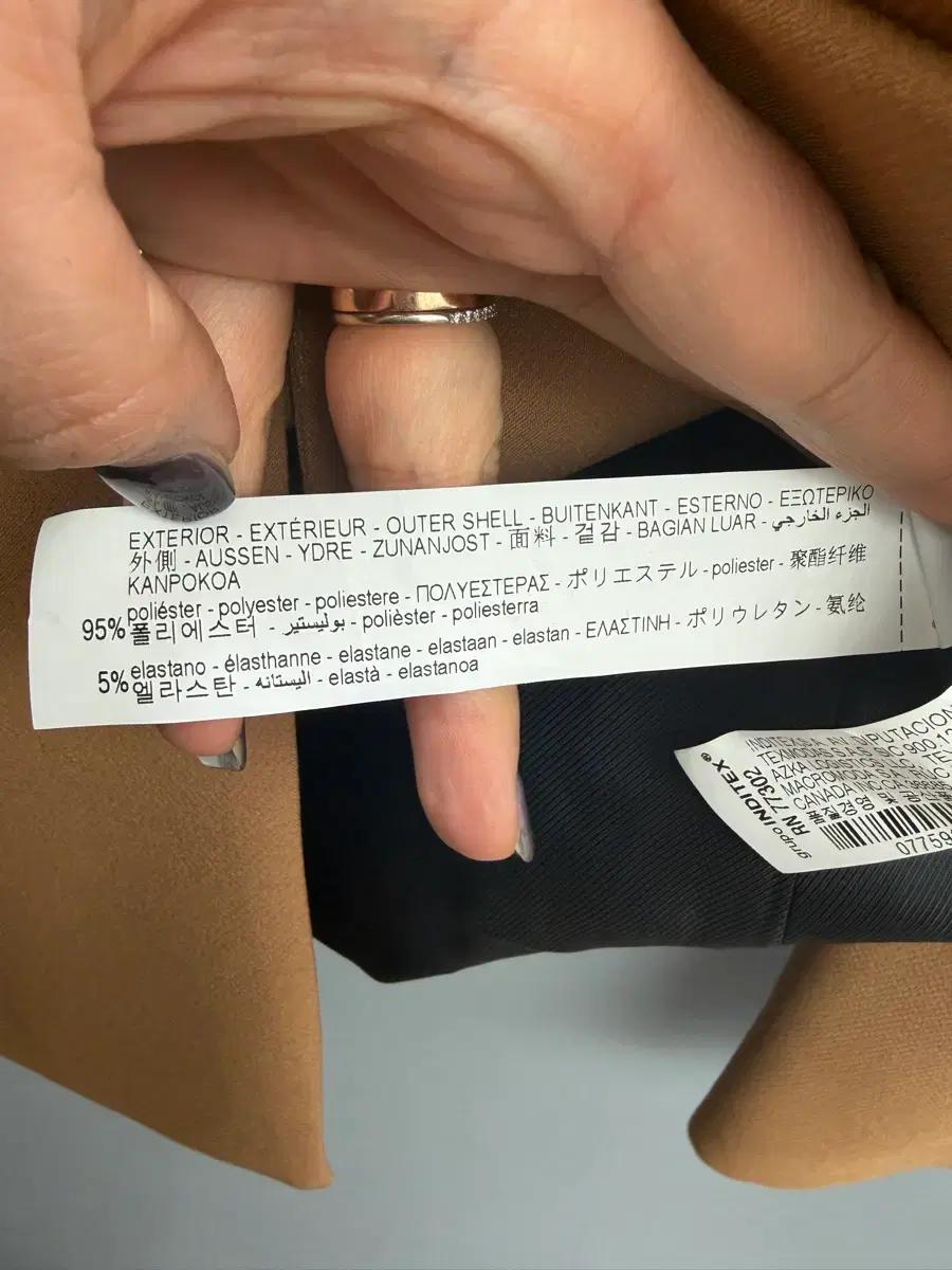 자라 더블 브레스트 블레이저 카멜 7