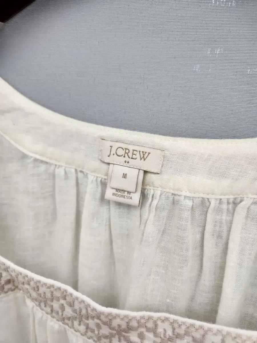 제이크루 J.CREW 아이보리색 반팔 블라우스 5