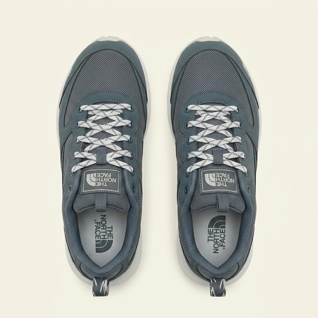 노스페이스 메쉬 스니커즈 러닝화 그레이