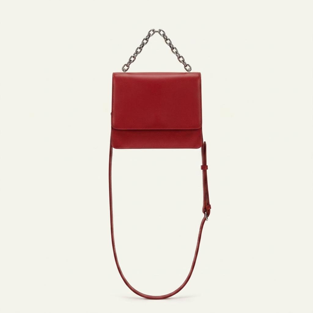 앤클라인(Anne Klein) 레드 체인 미니 크로스백 1