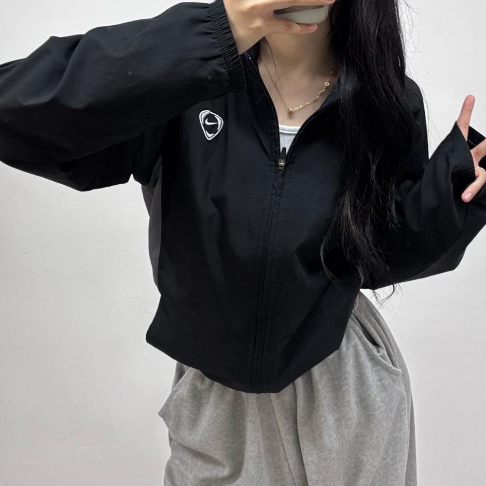 나이키 00s 올드스쿨 검회 윈드브레이커 자켓 바람막이 희귀져지(XL)