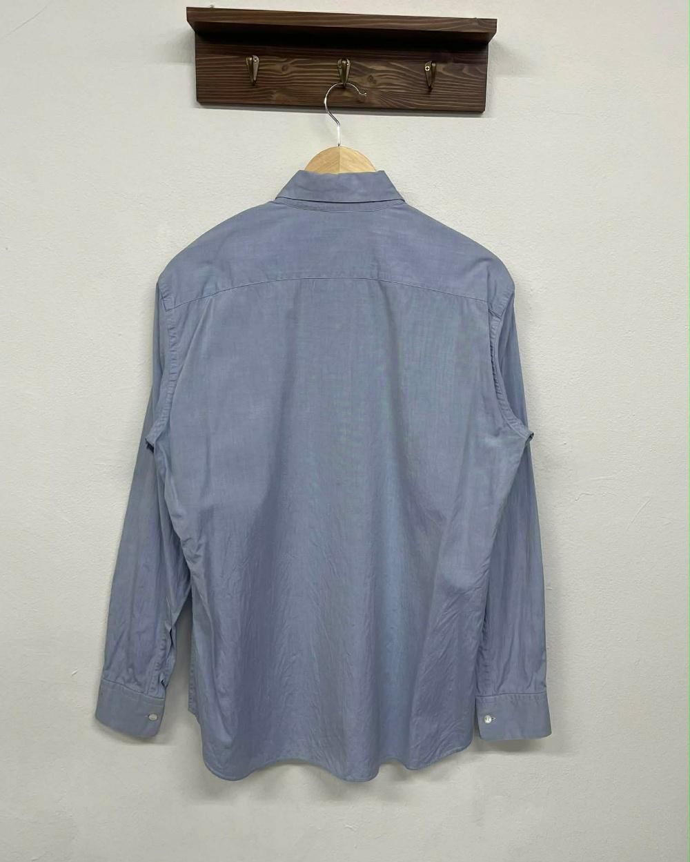 [M] Salvatore Ferragamo button down shirt light 3