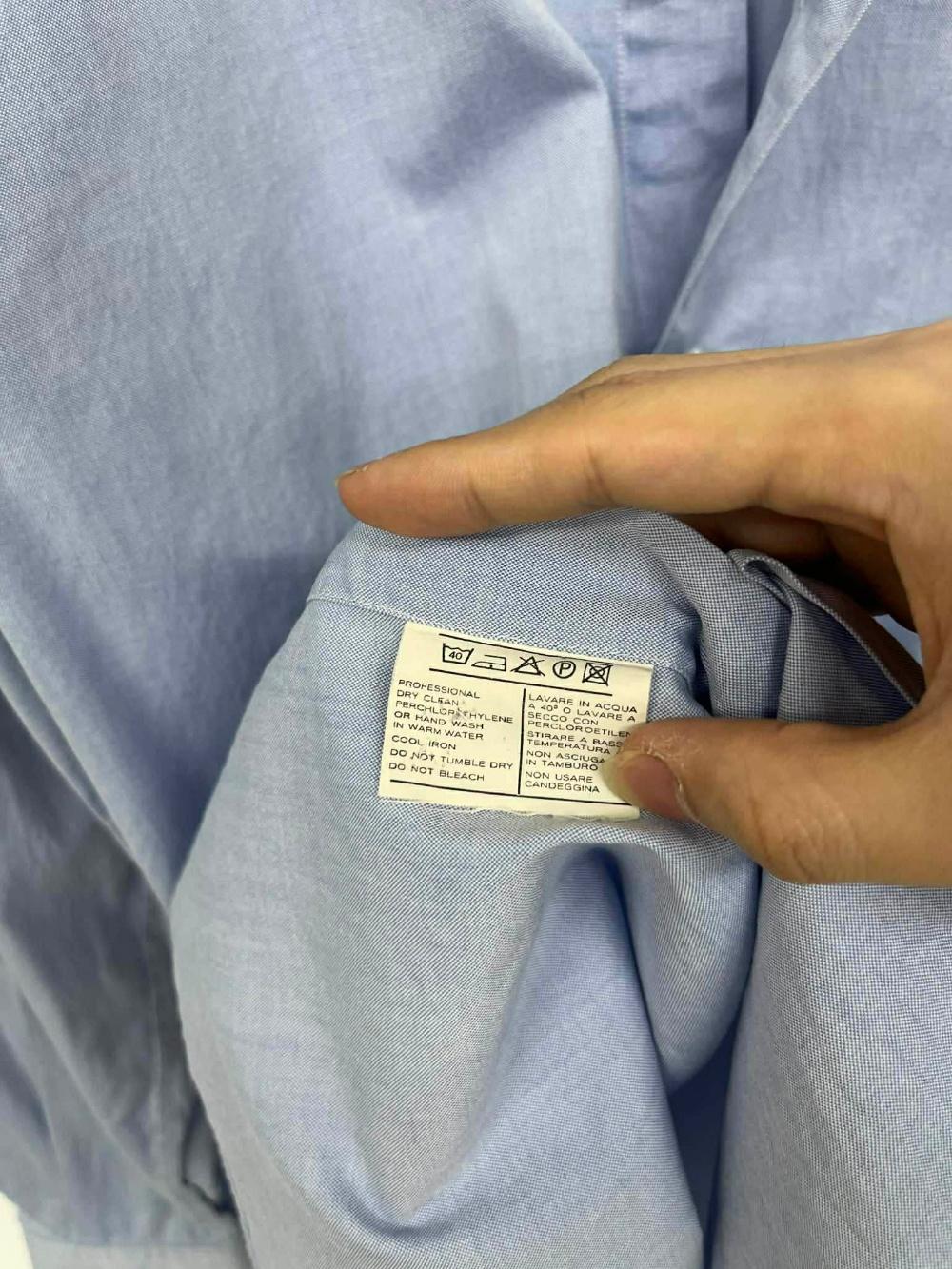 [M] Salvatore Ferragamo button down shirt light 5