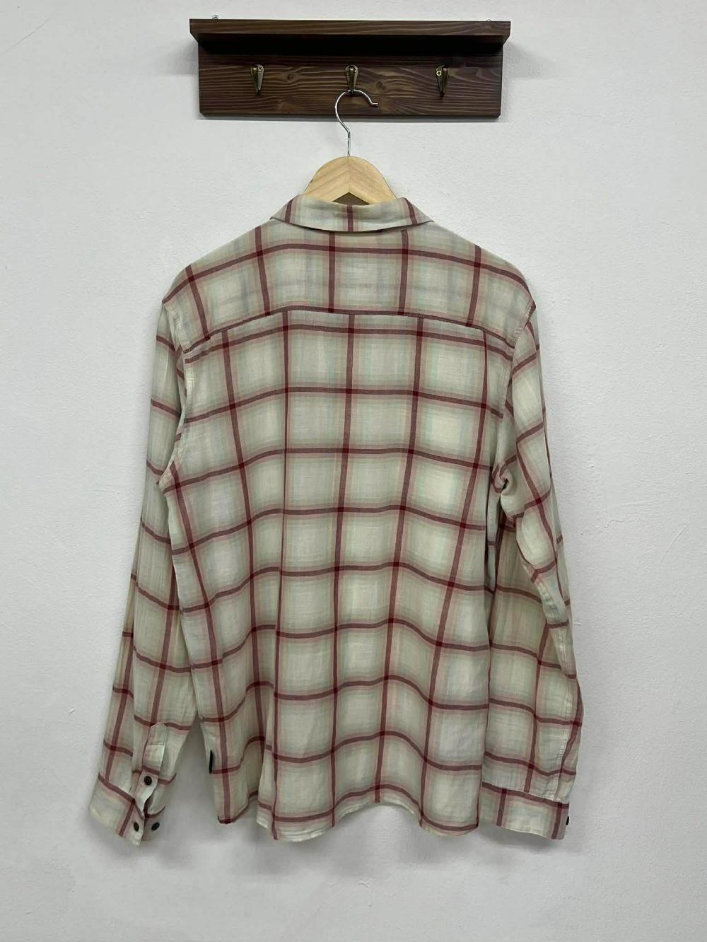 [L] Patagonia organic cotton plaid long sleeve 4