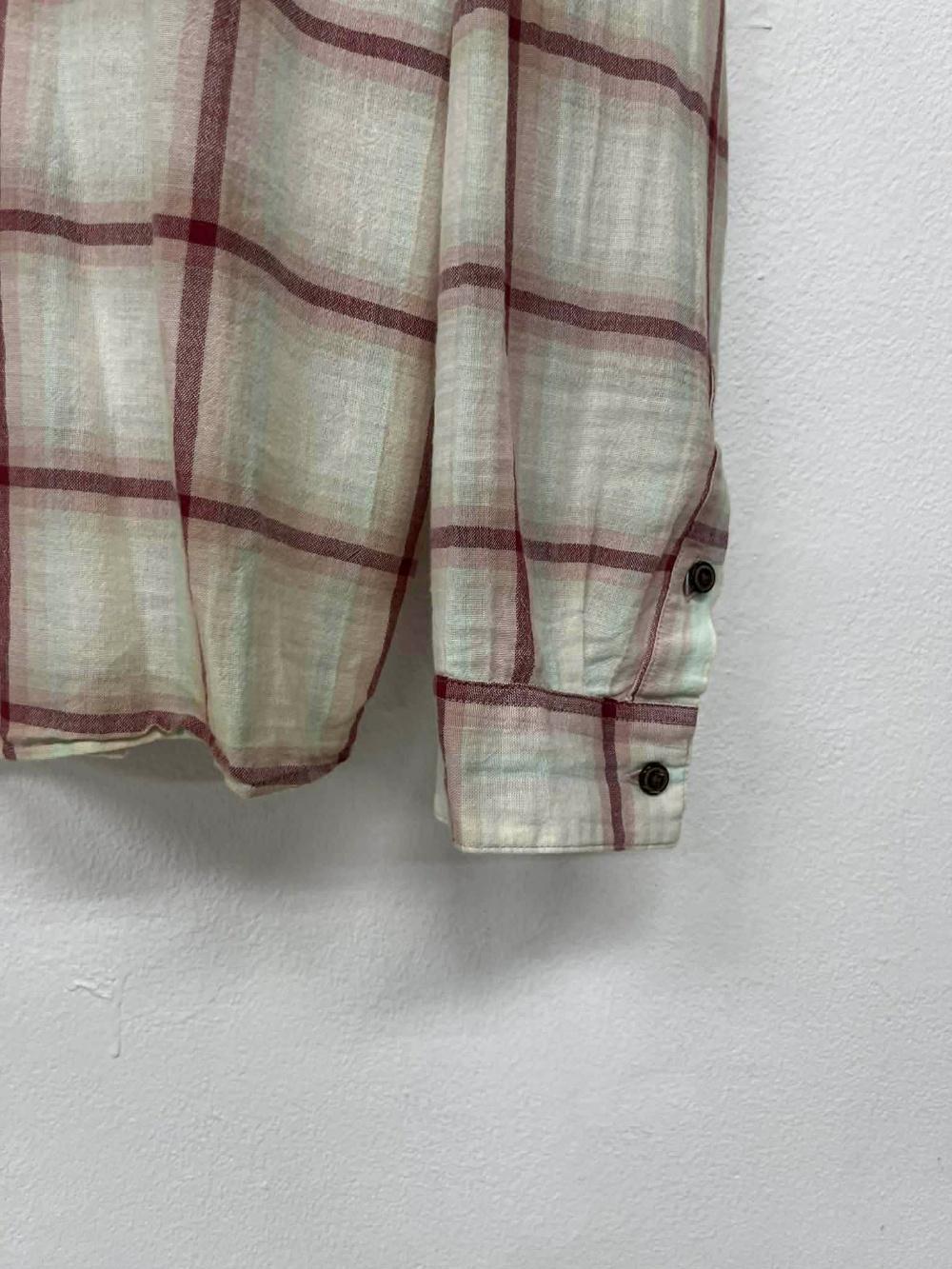 [L] Patagonia organic cotton plaid long sleeve 11