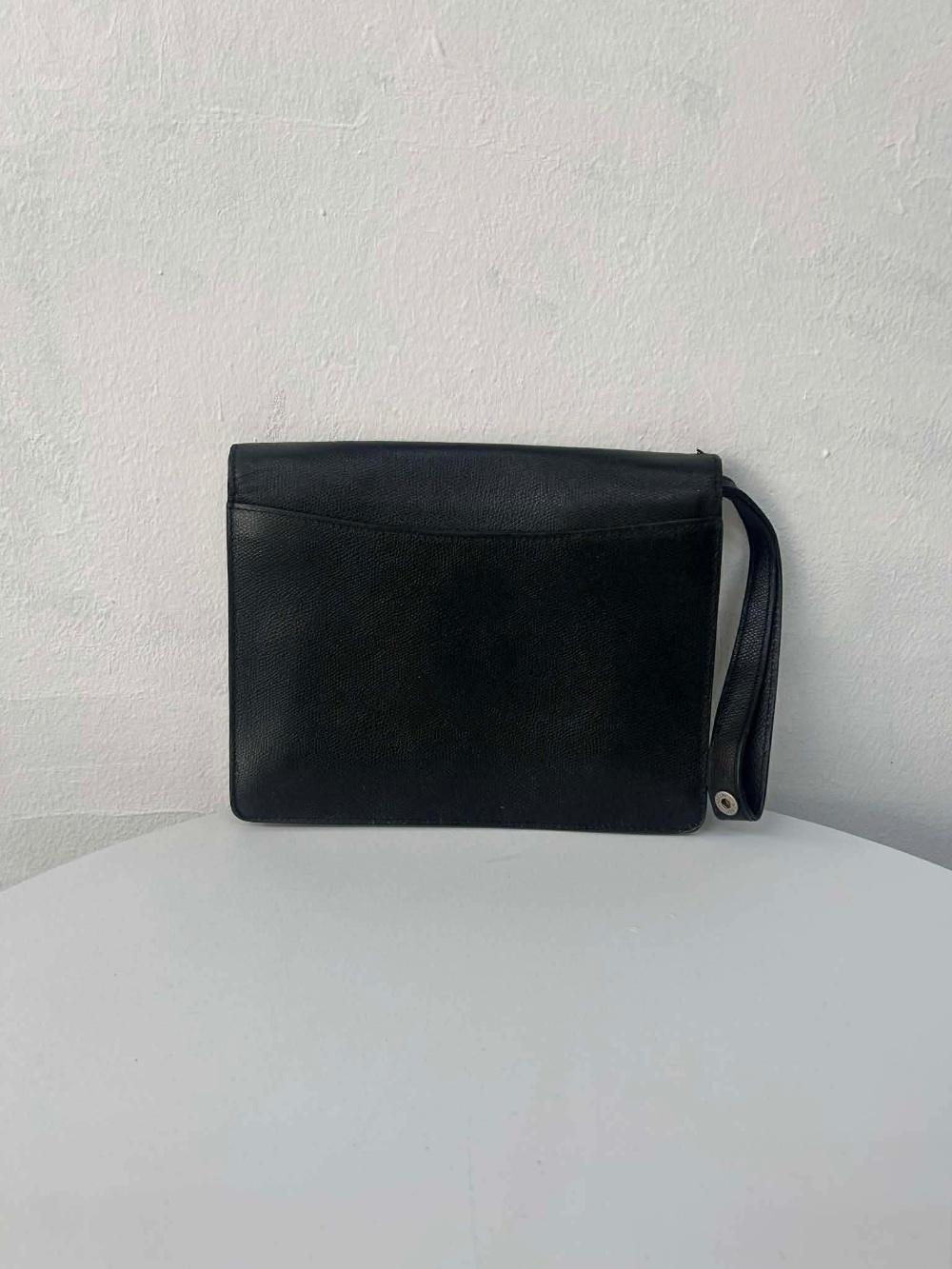 Celine Paris leather wristlet clutch bag 3