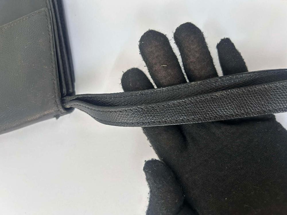 Celine Paris leather wristlet clutch bag 9