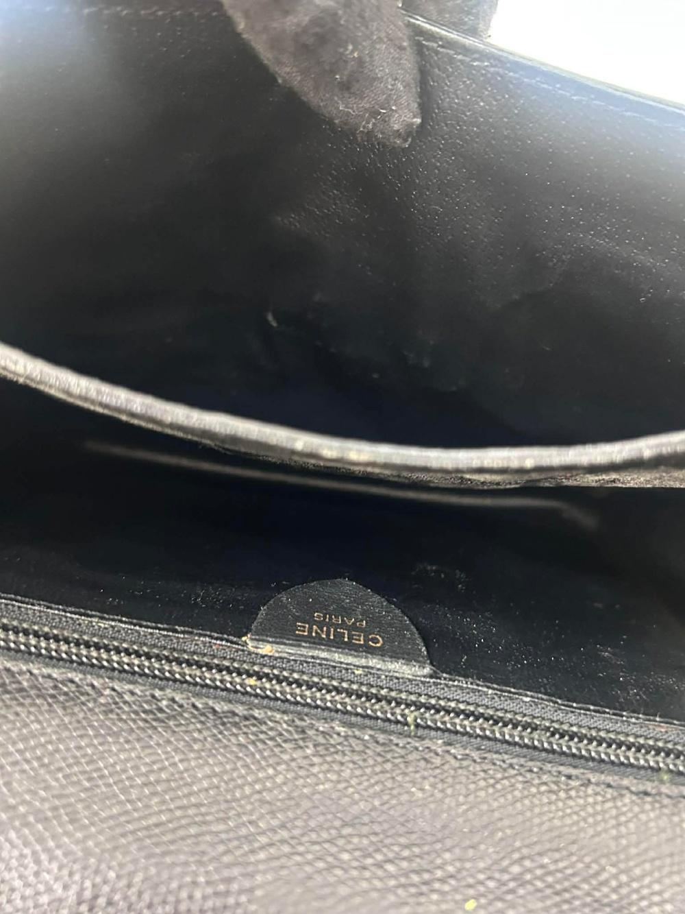 Celine Paris leather wristlet clutch bag 7