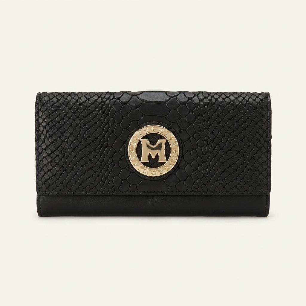 Metrocity python pattern chain wallet 1
