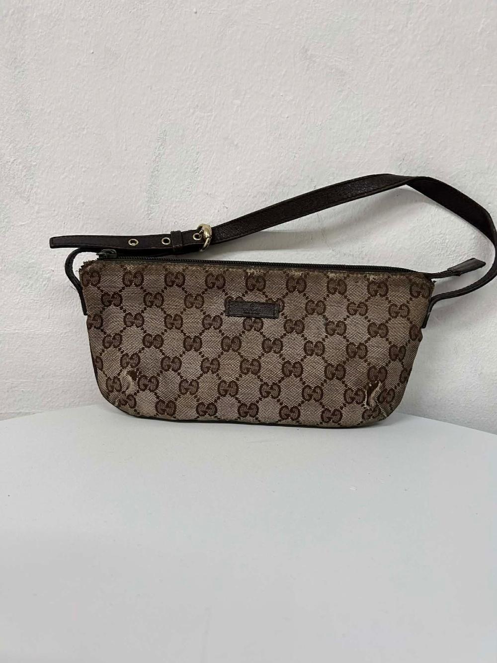 Gucci GG canvas mini pouch bag 5