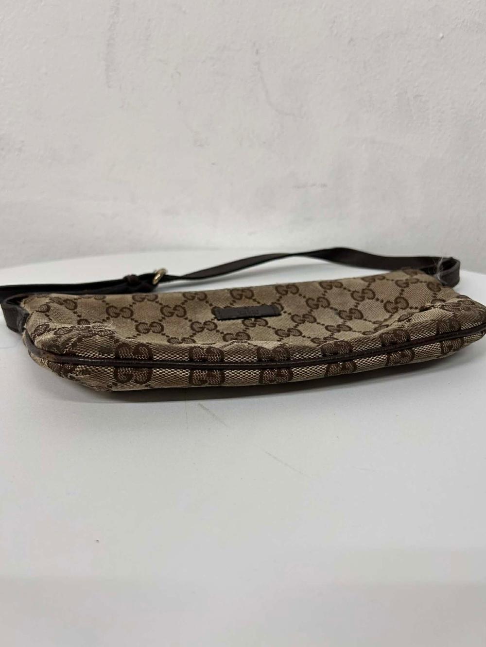 Gucci GG canvas mini pouch bag 8