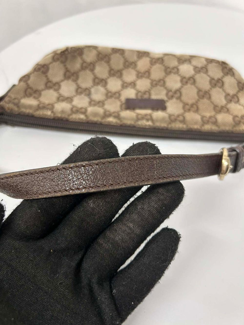 Gucci GG canvas mini pouch bag 4