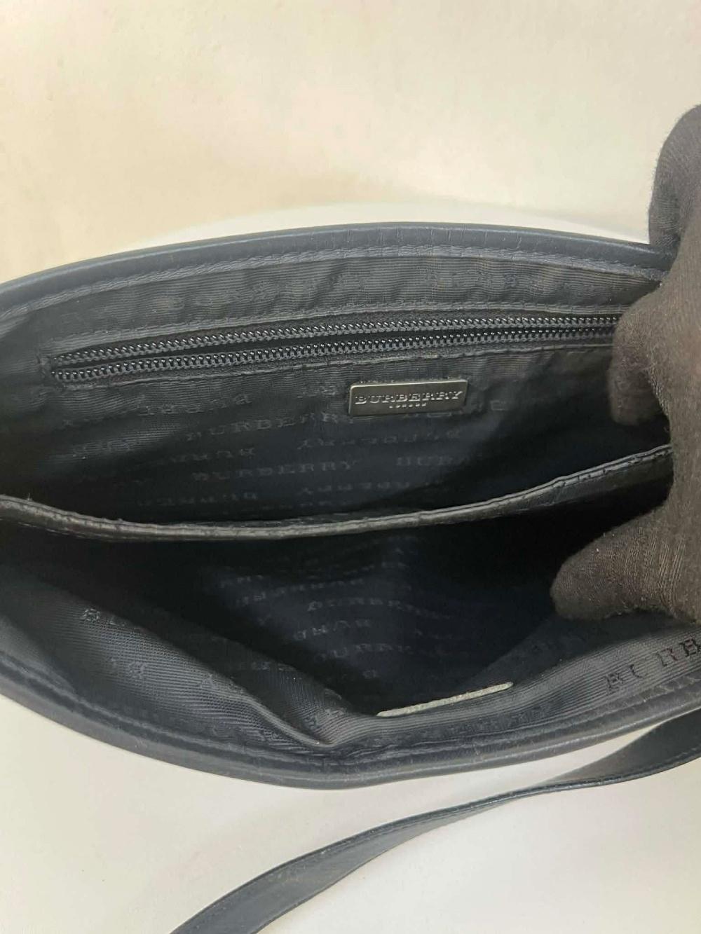 Burberry dark nova check shoulder bag 8