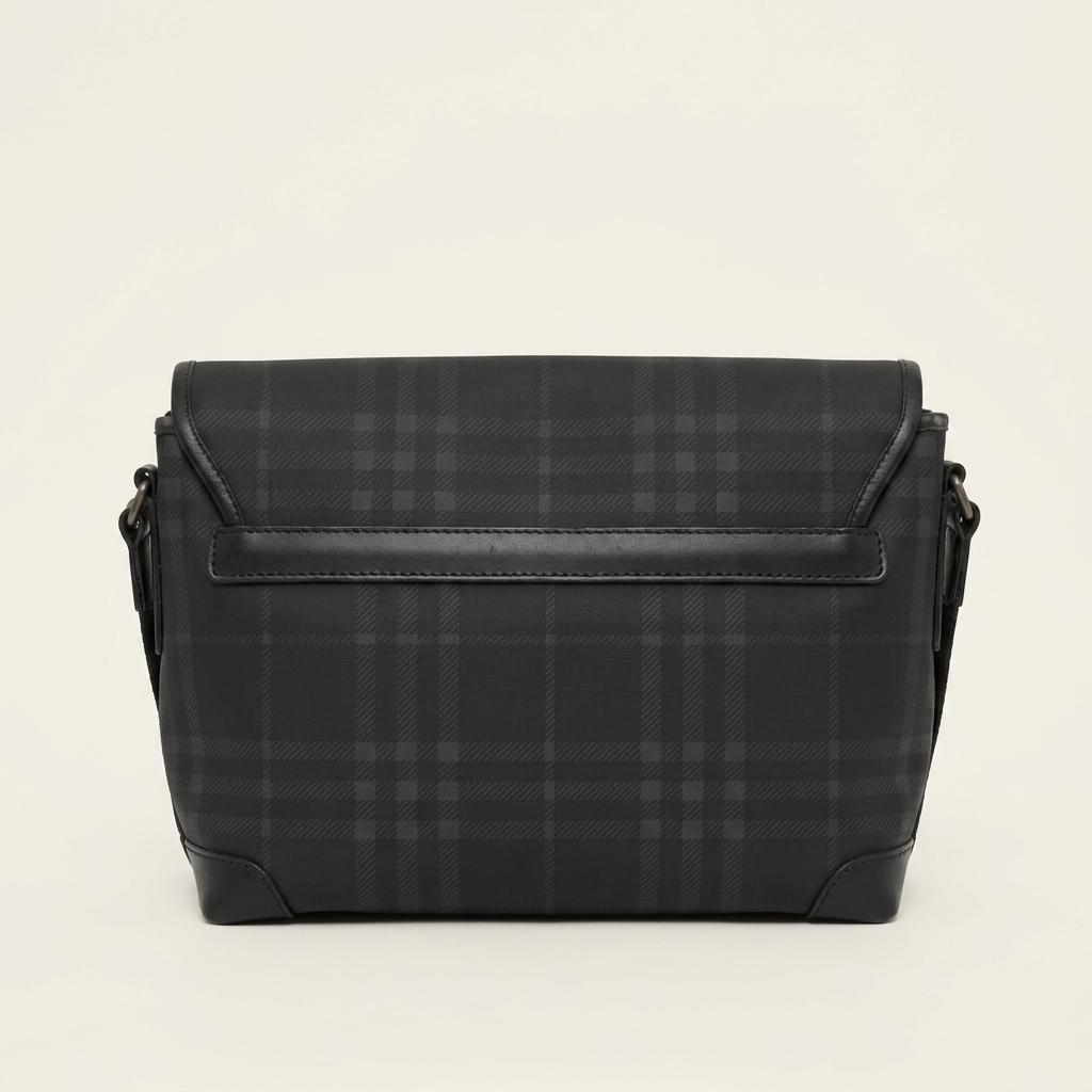 Burberry dark nova check shoulder bag 1