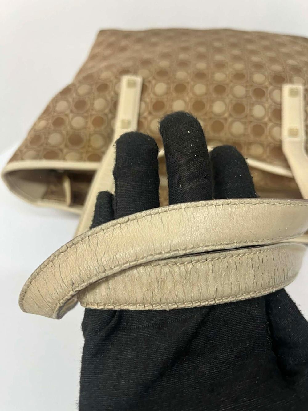 Salvatore Ferragamo Gancini jacquard tote bag 3