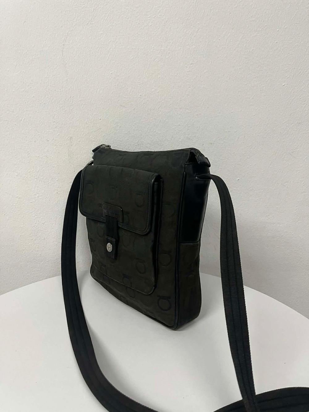 Salvatore Ferragamo Gancini canvas crossbody bag 7