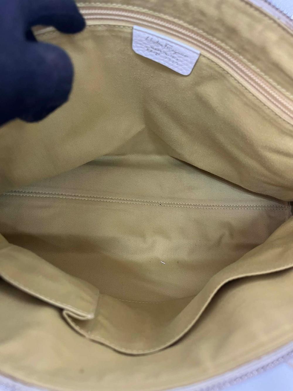Salvatore Ferragamo gancini monogram leather 6