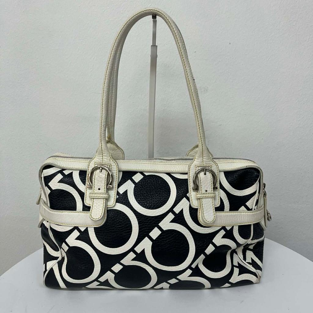 Salvatore Ferragamo gancini monogram leather 2