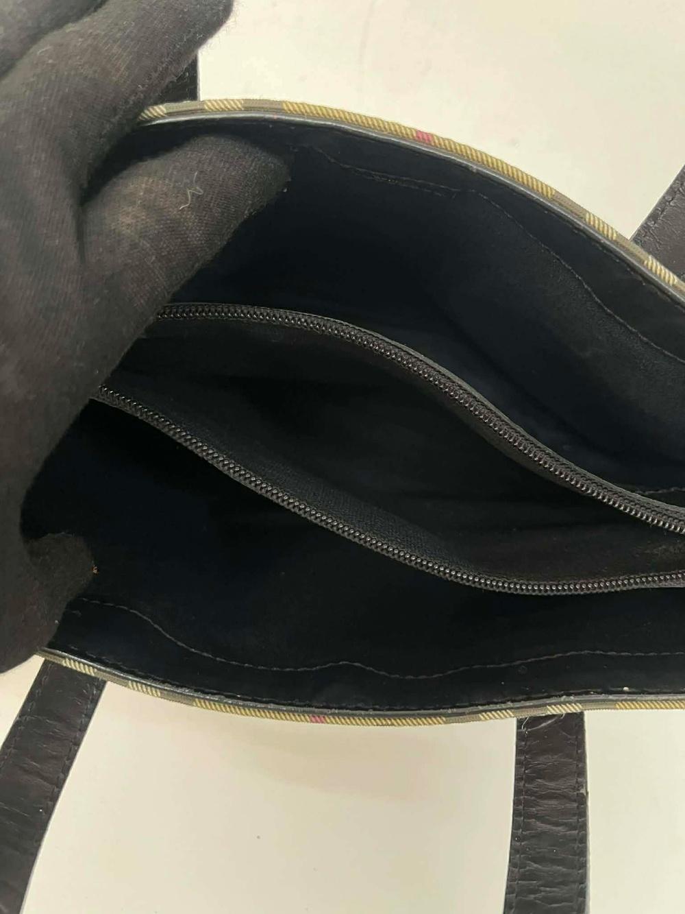Burberry nova check mini tote bag 10