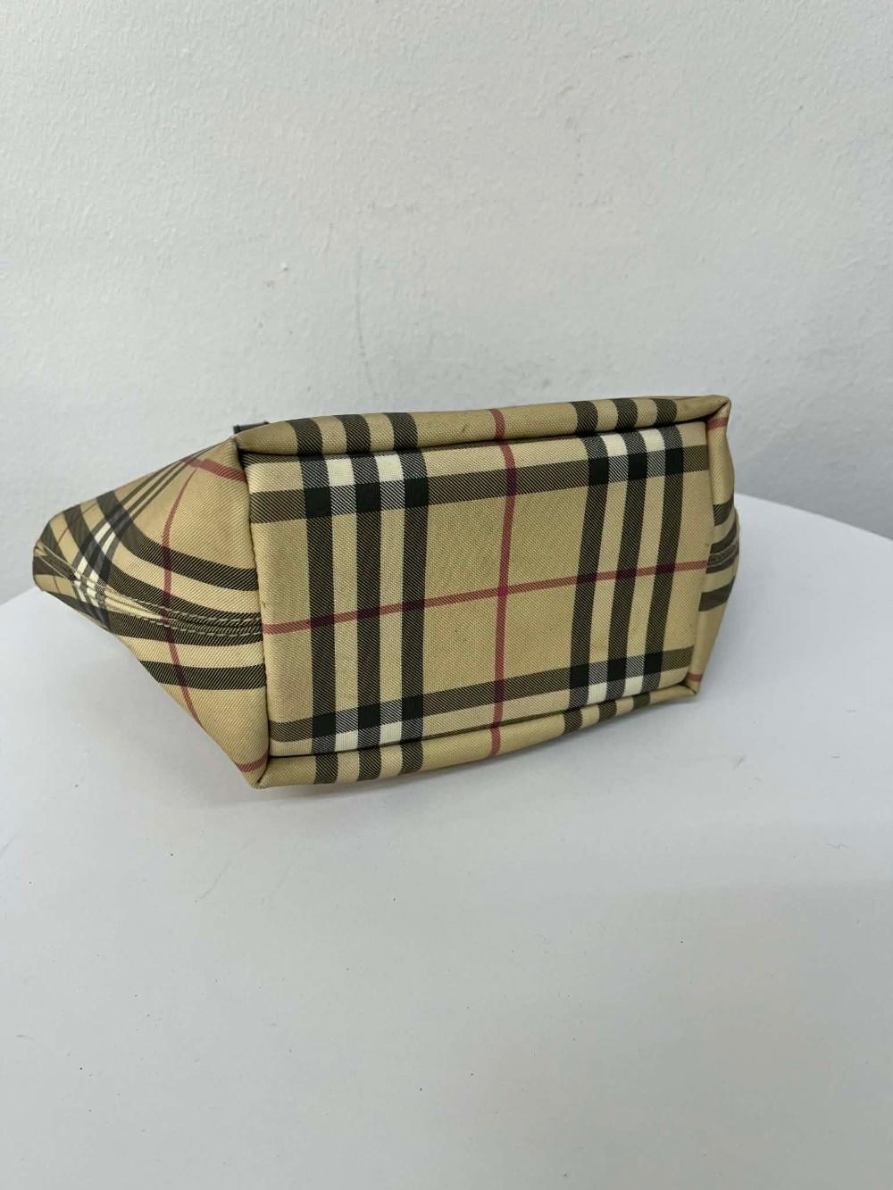 Burberry nova check mini tote bag 9