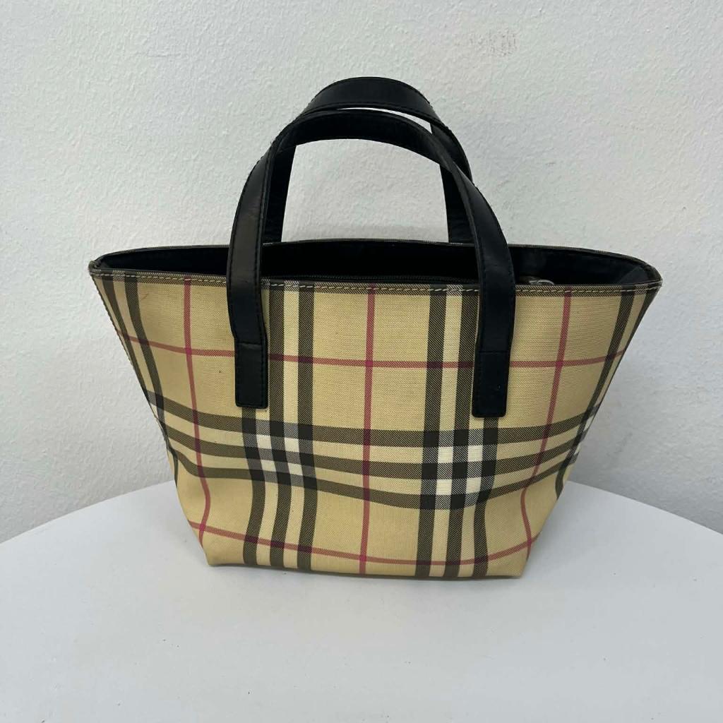 Burberry nova check mini tote bag 2