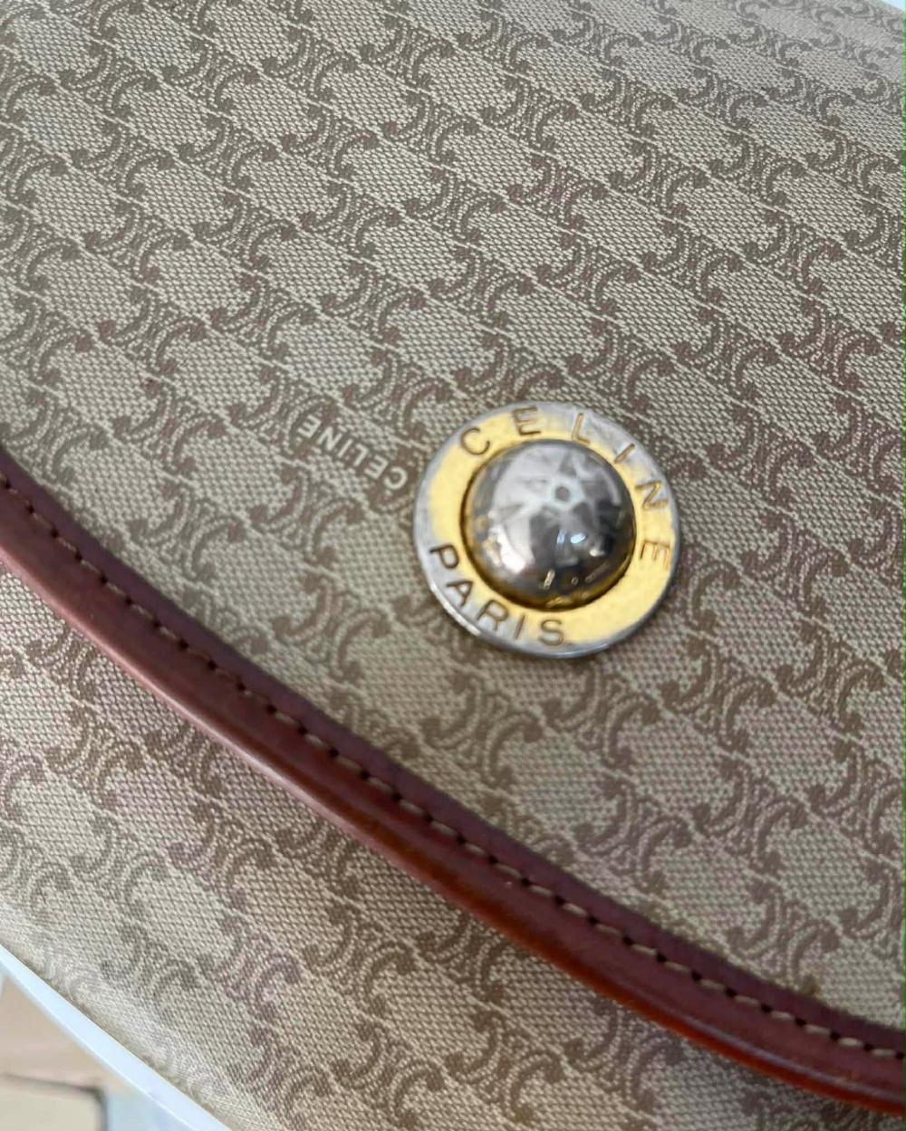 Celine macadam flap shoulder bag 10