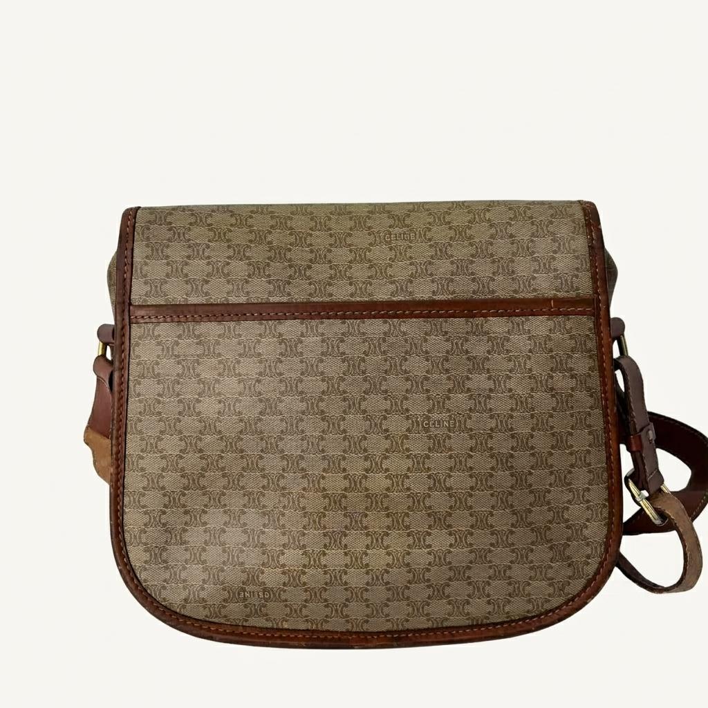 Celine macadam flap shoulder bag
