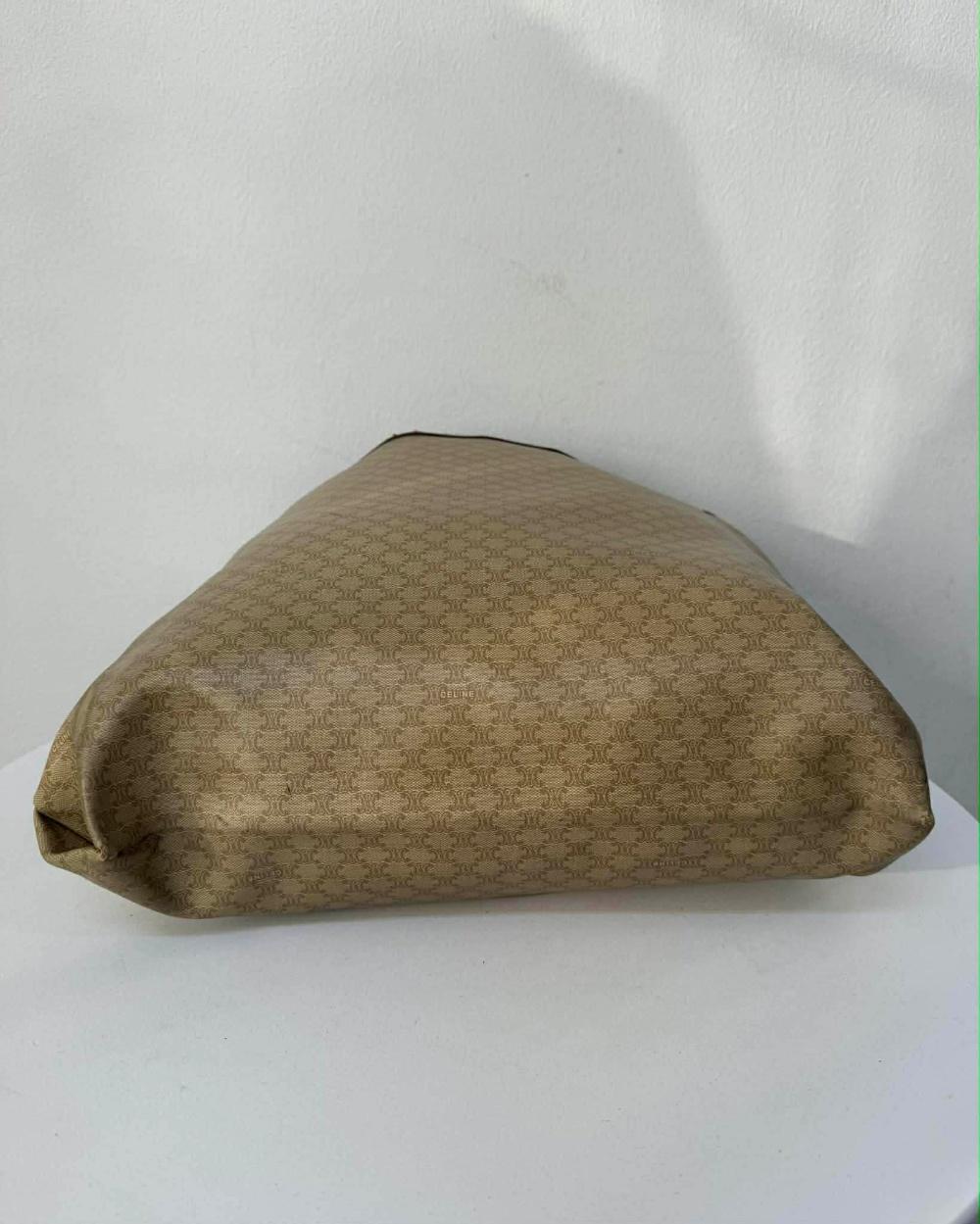 Celine vintage macadam pattern tote bag 7