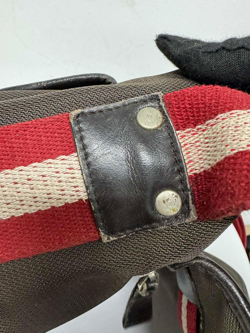 Bally stripe crossbody bag 10