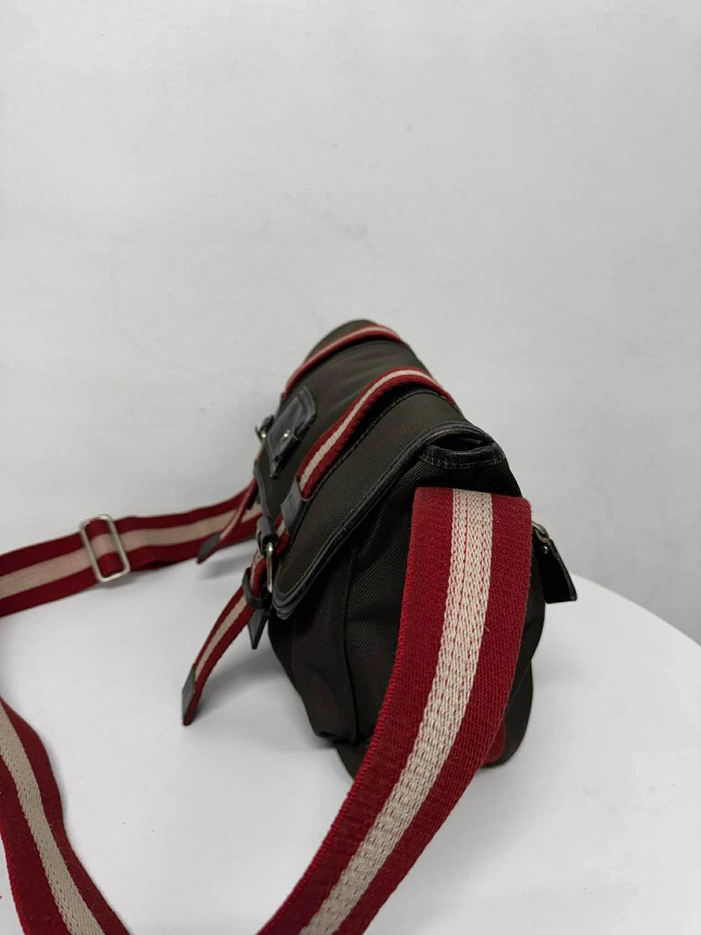 Bally stripe crossbody bag 8